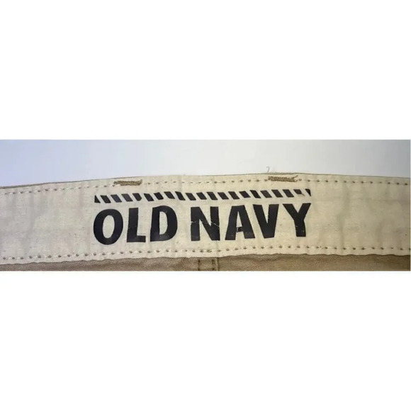 Old Navy Mens 38X30 Khaki Work/Daily-Go Pant Pockets TINY FLAW - Picture 6 of 14
